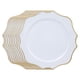 thumbnail image 2 of 10 Piezas Platos De Carga Platos De Cocina Duraderos Para Recepción Eventos Cocina Blanco, 2 of 4