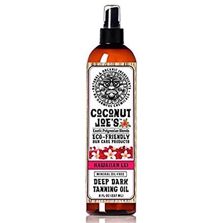 Aceite Bronceador Hawaiian Lei de Coconut Joe's 237 ml