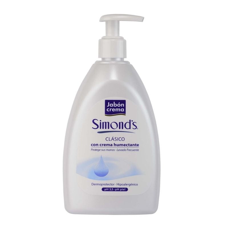 Jabón Humectante Clásico Con Crema Humectante 500 ml Simond’s