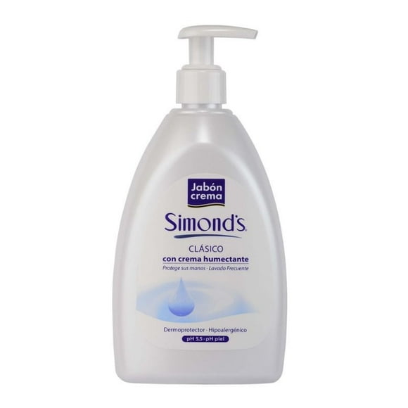 Jabón Simond’s Humectante Clásico con Crema Humectante, 500 ml