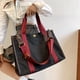 thumbnail image 2 of Bolso grande tipo tote, bandolera para mujer, bolso de viaje, bonito bolso de lona., 2 of 6