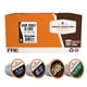 thumbnail image 1 of Paquete Variado De Cápsulas K cup De Tueste Oscuro Coffee Fresh Roasted 96 Unidades, 1 of 9