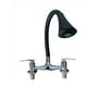 thumbnail image 1 of Llave Combinacion Lavaplatos Cuello Flexible 2 Chorros Negra, 1 of 2
