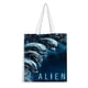 thumbnail image 1 of Alien Bolso de tela con estampado de lienzo para mujer, bolsa de compras reutilizable y estética, con cremallera interior, regalo para mujer,40*40cm., 1 of 6
