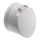thumbnail image 4 of Tubo de desagüe de PVC, desagüe de suelo, válvula antirreflujo, válvula, desagüe de suelo de ducha, tapón de núcleo, para accesorios sanitarios, exter SG, 4 of 5
