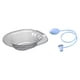 thumbnail image 4 of Baño de asiento para asiento de inodoro con descargador, bidé de lavabo de cadera de 2000ml para mujeres mayores, baño de cadera reutilizable para la gris con descargador, 4 of 5