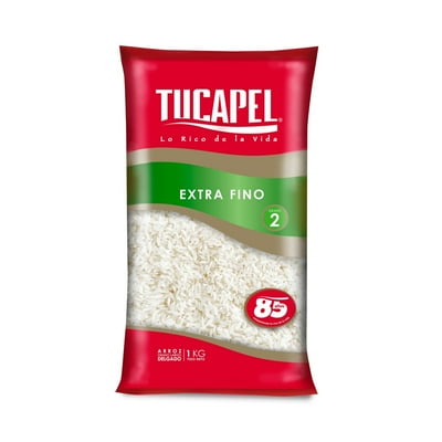 Arroz Tucapel Extra Fino Grado 2 Grano Largo Fino