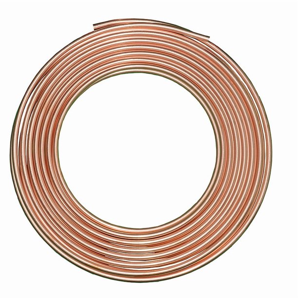 Tubing JMF Company Copper Type Utility de 3/8 pulgadas de profundidad x 20 pies de largo