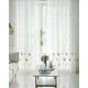 thumbnail image 1 of 2 panel de Cortina visillo transparente con textura 140x230cm, 1 of 3