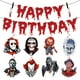 thumbnail image 1 of Decoraciones de cumpleaños de terror SEL Horror Movie Halloween, 1 of 3