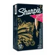 thumbnail image 1 of Set 12 Marcadores Sharpie P. Fina Dorado, 1 of 2
