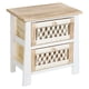 thumbnail image 1 of Velador Mesa De Noche Comoda Mueble Dormitorio Tejido, 1 of 2