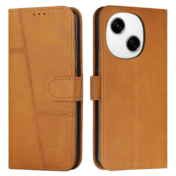 Funda Flip Para Tecno Pop 9 5g – Carcasa Delgada Y Resistente A Impactos Con Soporte Para Uso Diario Y Profesional