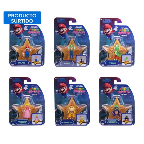 Mini Figura 4 Cm Nintendo Pelicula