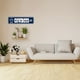 thumbnail image 2 of 1pc Cowboys Ave Metal Street Sign Football Team Logo Avenue Man Cave 16x4 Inch, 2 of 2