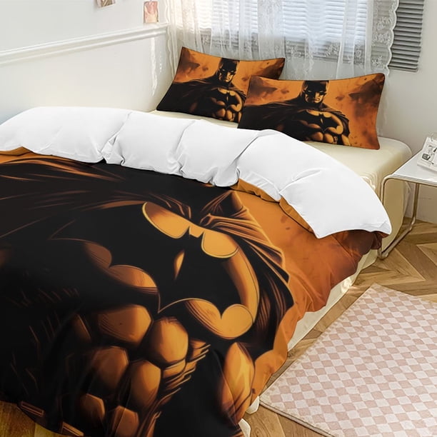 Batman 3-Piece Bedding Set Soft Warm And Comfortable Bed Set