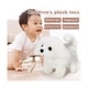 thumbnail image 4 of Juguete Peluche Perro Cachorro Interactivo Blanco Infantil, 4 of 4