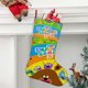 thumbnail image 2 of Hey Duggee Tema: Calcetines de Navidad, fino lino blanco para colgar en escaleras y chimenea, decoración navideña para el hogar, regalo de Navidad.54cm×38cm, 2 of 5