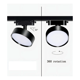 thumbnail image 4 of Pack 3 Foco Riel Panel Belug  Plafón Led 36w + Riel Monofásico Estructura Negro ", 4 of 5