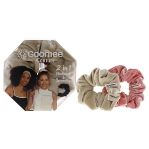 Goomee - Conjunto De Corbata Para El Cabello Couture - Brunch De Champán De Para Mujer - Corbata Para El Cabello