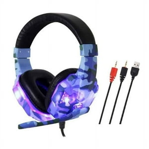 Mitienda - Audifono Gamer Con Cable Microfono Luz Led