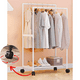 thumbnail image 4 of Organizador Multifuncional Perchero Blanco Doble De Ropa Zapatos, 4 of 5