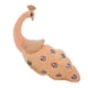 thumbnail image 3 of Simulación De Almohada De Pavo Real Cojín De Piso Cojín Decoración Para El Hogar Relleno Firme Marrón Claro, 3 of 5