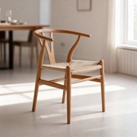 Silla Wishbone Madera De Haya Para Comedor Venhoouse