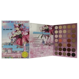 Libro De Paleta De Sombras De Ojos Manga Anime De Rude Cosmetics Para Mujeres - Sombra De Ojos