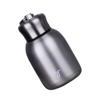 Bothyi - Taza De Café Aislada, Botella De Agua De Bebida De Viaje De Acero Inoxidable De 300Ml Para Gimnasio Argent