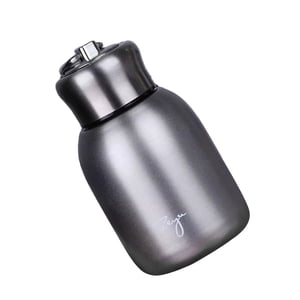 Bothyi - Taza De Café Aislada, Botella De Agua De Bebida De Viaje De Acero Inoxidable De 300Ml Para Gimnasio Argent