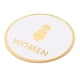 thumbnail image 3 of Letrero Para Puerta De Baño Calcomanías De Baño Pegatinas De Pared Letrero De Baño Masculino Y Femenino Estilo E, 3 of 6