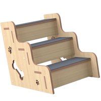 Magideal - Escaleras De La Casa De Madera Para Sofá, Ligero, Suave, Suave, Gato Paso, Líder De Perros Para Mascotas Pequeñas Perros Pequeños Gatos De Animales Pe 3 Capa