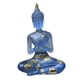 thumbnail image 1 of Estatua De Buda Tailandés Sentado, Figura De Resina, Escultura Coleccionable De Oración De Yoga, 1 of 5