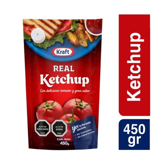 Ketchup Regular Doypack 450 g Kraft