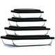 thumbnail image 1 of Cazuelas Nestl de Vidrio 8 piezas – Color negro, 1 of 9