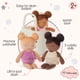 thumbnail image 2 of Set de Muñecas de Baño LullaBaby 3 Muñecas de Peluche con Canasta, 2 of 7