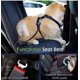 thumbnail image 4 of Cinturón de seguridad para perros VavoPaw, arnés de seguridad para coche, nailon, magenta, XL, 4 of 5