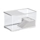 thumbnail image 1 of Tanque de tortuga, acuario, hábitat de reptiles, áreas multifunción, decoración interior, Terrapin de descanso, drenaje inferior, Terrario de tortuga S, 1 of 5