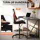 thumbnail image 4 of Silla de dibujo BestOffice ajustable en altura, malla negra, 4 of 7