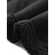 thumbnail image 5 of INSPIRE CHIC Abrigo de Pana Forrado de Invierno para Mujer con Doble Botonadura, Manga Larga, Cuello Vuelto, Talla L Negro, 5 of 6