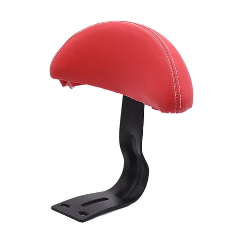 Ioensy - Cojín Cojín Para Coche Eléctrico Moto Scooter Respaldo Rojo