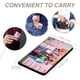 thumbnail image 4 of Outer Banks Porta Pasaporte y Cartera de Viaje Premium de Cuero PU, Funda de Pasaporte Bloqueo RFID con Ranuras para Tarjetas de Crédito, Estuche para Libro de Pasaporte para Familia 10cm × 15cm, 4 of 6