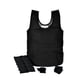 thumbnail image 1 of Chaleco pesado Abilitations, 2,7 kg, negro, talla L, 39 x 19 a 24 cm, 1 of 4
