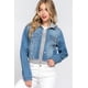 thumbnail image 1 of Chaqueta de Mezclilla con Capucha, Sudaderas y Sudaderas con Capucha con Licencia de Marca Global, 1 of 5