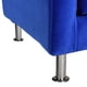 thumbnail image 4 of Sofa Retro 3 Cuerpos Felpa 12 Azul, 4 of 5
