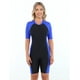 thumbnail image 1 of Traje De Baño Con Piernas Y Mangas Azul S, 1 of 3