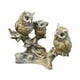thumbnail image 3 of Estatua De Búho De Resina, Escultura De Animal Coleccionable Para Estantería, Sala De Estar, Escritorio, Estilo D, 3 of 5