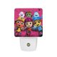 thumbnail image 1 of Beat Bugs Luz nocturna LED con sensor de anochecer a amanecer para dormitorio, baño, pasillo, escaleras - Lámpara LED nocturna de enchufe, 0.5W - 1 pieza, 1 of 6