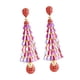 thumbnail image 4 of Pendientes De árbol De Navidad, Pendientes Colgantes Para El Día De San Valentín, Decoración, Festival, Navidad, Rojo, 4 of 5